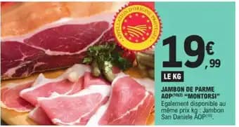 JAMBON DE PARME AOP(102) MONTORSI”