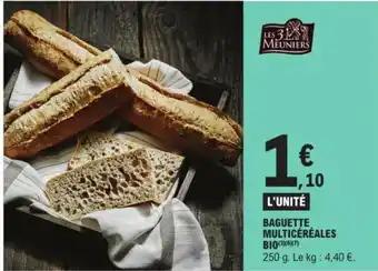 BAGUETTE MULTICÉRÉALES BIO(3X6X7)