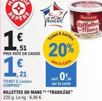RILLETTES DU MANS (1) ❝TRADILÈGE”