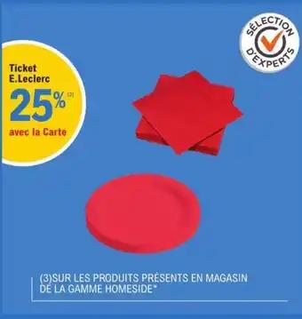 Promotion Exclusives de Homeside : Découvrez l'Offre incontournable