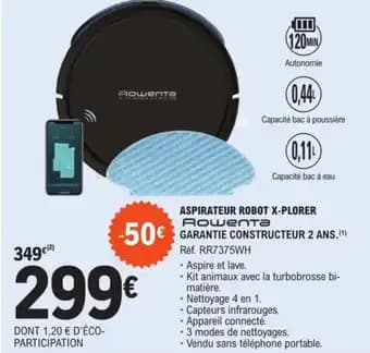 ASPIRATEUR ROBOT X-PLORER