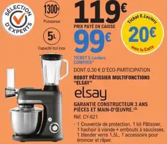 Promotion Exclusives de Robot pâtissier multifonctions : Découvrez l'Offre incontournable
