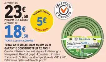 Promotion Exclusives de Tuyau anti vrille : Découvrez l'Offre incontournable