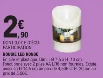Promotion Exclusives de Bougie led : Découvrez l'Offre incontournable