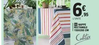 12 NAPPE RECTANGLE 150X200 CM