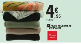 4 PLAID MICROFIBRE 130X150 CM