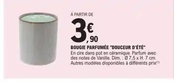 BOUGIE PARFUMÉE "DOUCEUR D'ÉTÉ