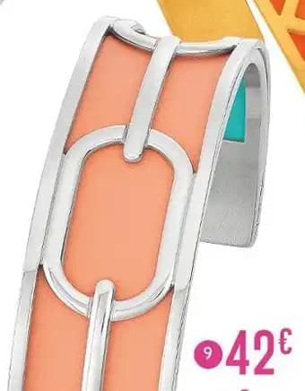 bracelet jonc Méli Versa en acier, 20mm