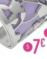 simili cuir jaune acidulé-lilas