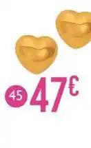 boucles, or jaune 0,54 g