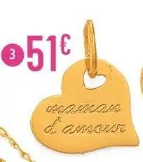 pendentif, or jaune 0,48 g