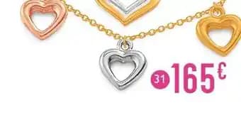 collier, 42 cm, 3 ors 2,03 g