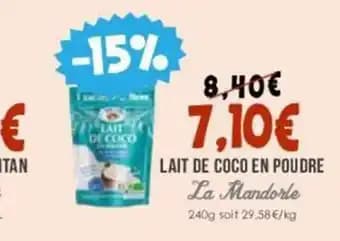 LAIT DE COCO EN POUDRE