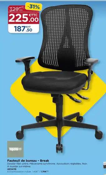 TOPSTAR Fauteuil de bureau - Break