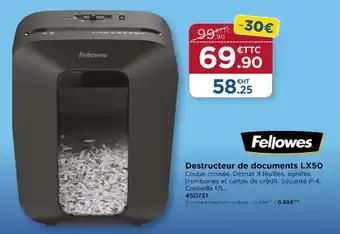 Promotion Exclusives de Fellowes : Découvrez l'Offre incontournable