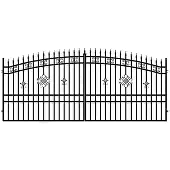 Portail GRETA LUX 3 double battant 4 m