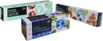 CARREFOUR SUR TOUS LES SACS CONGÉLATION