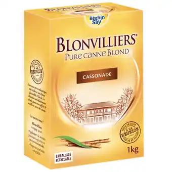 BLONVILLIERS Sucre en poudre Pure Canne Blond