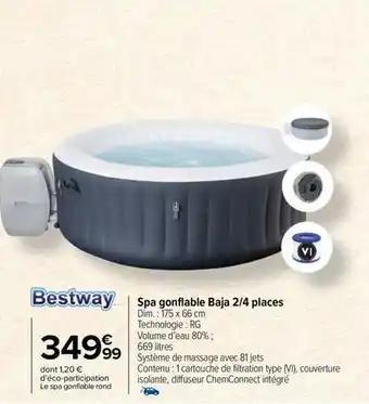 Promotion Exclusives de Spa gonflable baja : Découvrez l'Offre incontournable