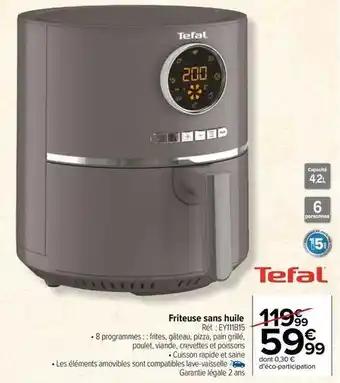 Tefal - friteuse sans huile ey111b15