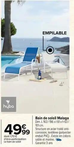 Hyba - bain de soleil malaga