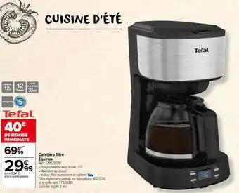 Tefal - cafetière filtre equinox cm520d10