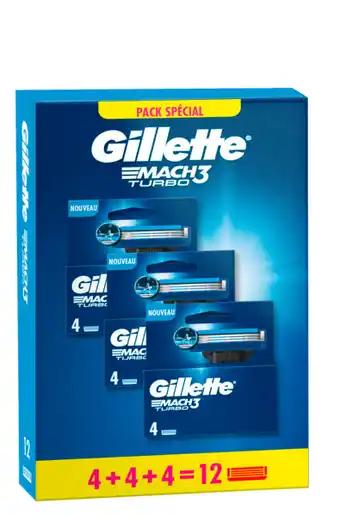 GILLETTE Lames de rasoir Pack spécial