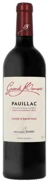 MAISON JOHANÈS BOUBÉE A.O.P. Pauillac Grand Moment Cuvée d'exception
