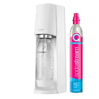 SODASTREAM Machine à gazéifier Terra blanche