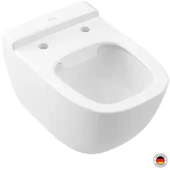 Cuvette suspendue sans bride VILLEROY ET BOCH Antheus avec DirectFlush Blanc CeramicPlus