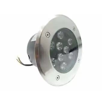 Spot LED Encastrable Extérieur IP65 220V Sol 9W 60° - Blanc Froid 6000K - 8000K - SILAMP