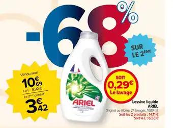 Lessive liquide ARIEL