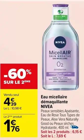 Eau micellaire démaquillante NIVEA