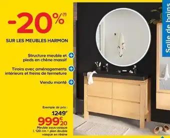 Sur les meubles harmon