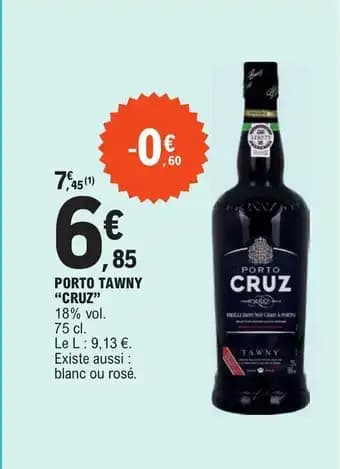 PORTO TAWNY "CRUZ" 18% vol. 75 cl.
