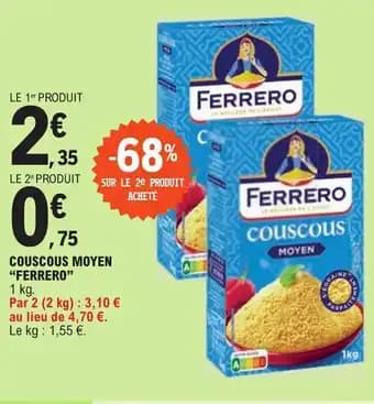 COUSCOUS MOYEN "FERRERO"