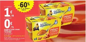 VELOURS DE CRÈME CARAMEL BEURRE SALÉ (1) "LA LAITIÈRE"