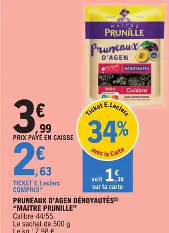 PRUNEAUX D'AGEN DÉNOYAUTÉS (5) "MAITRE PRUNILLE"