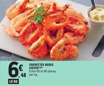 CREVETTES ROSES CUITES(7)(8)