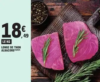 LONGE DE THON ALBACORE(3)(8)(9)