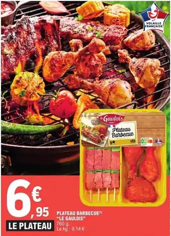 PLATEAU BARBECUE(1) "LE GAULOIS"