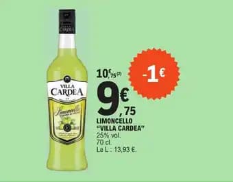 LIMONCELLO "VILLA CARDEA" 25% vol.