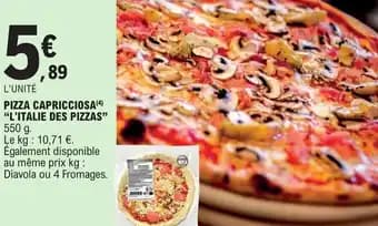 PIZZA CAPRICCIOSA (4) "L'ITALIE DES PIZZAS"