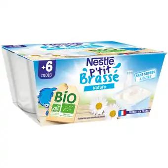 NESTLE P'tit Brassé bio