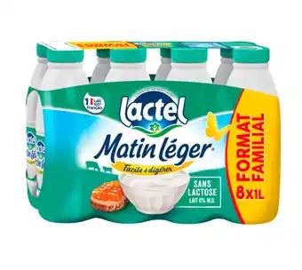 LACTEL Lait Matin léger Format Familial