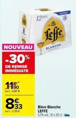 Leffe - bière blanche