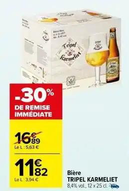 Tripel karmeliet - bière