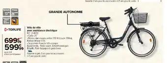 Vélo de ville avec assistance électrique