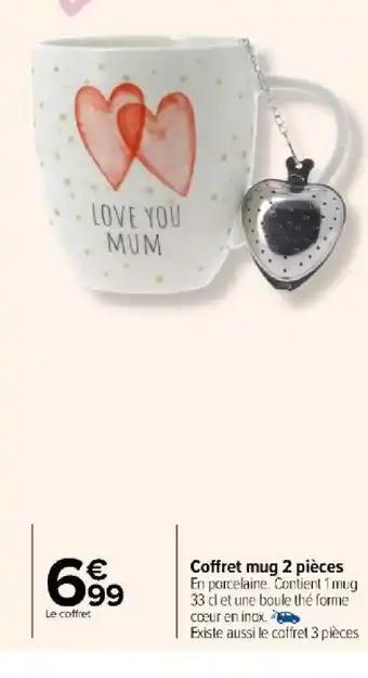 Coffret mug 2 pièces