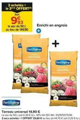 Fertiligène - terreau universel